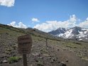 Up at the top of the hill - now we have about 5 miles to go along the Leavitt ridge