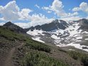 Still some snow in the upper reaches of the canyon