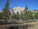 Starting the trek to climb up into Yosemite