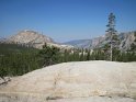 Looking back down the Grand Canyon of the Tuolumne