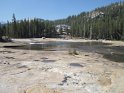 Big pool in the granite - last picture taken - The remaining hour and a half was through the meadows to the wilderness permit pakring lot where Angel's car was.